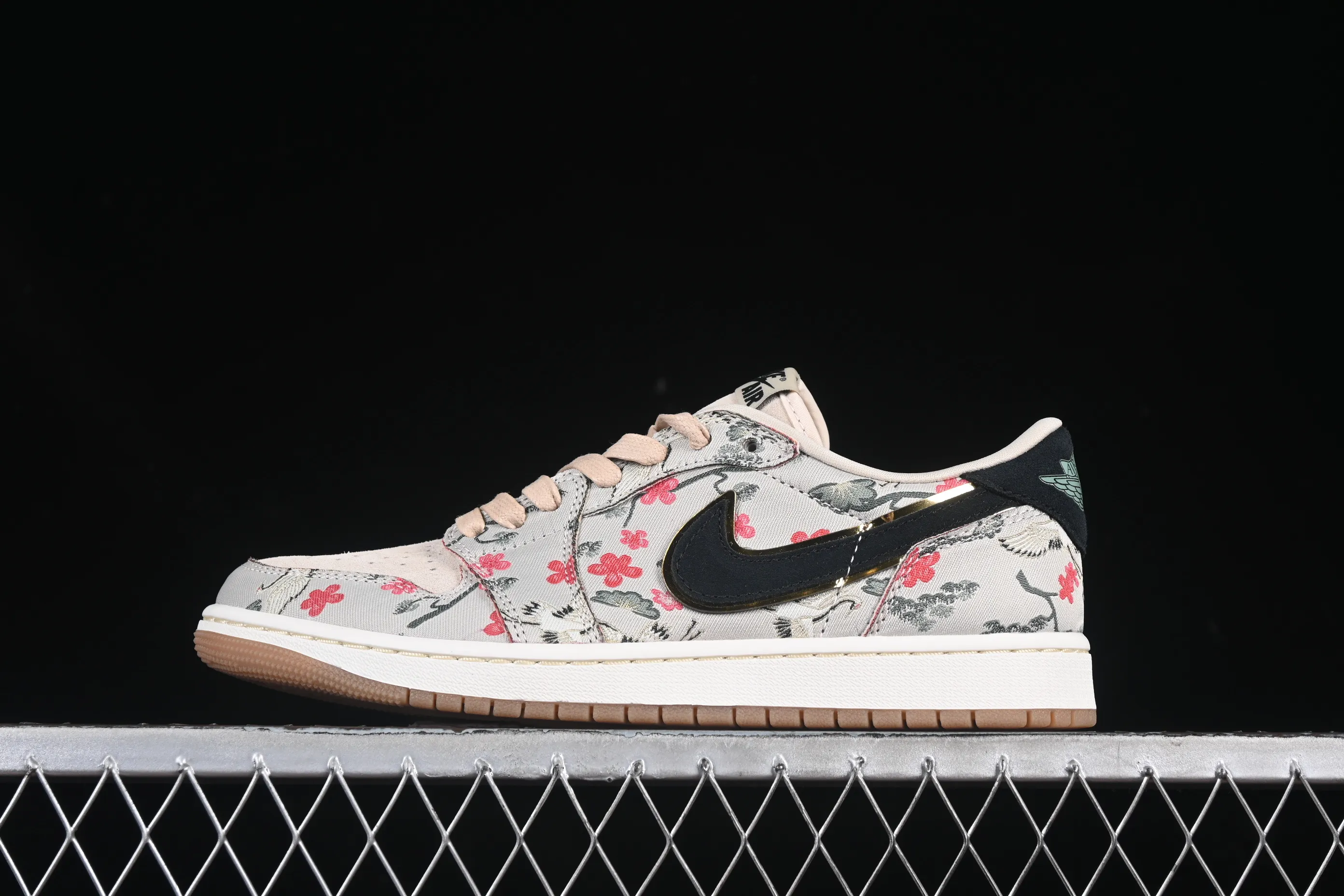 All categories Air Jordan Jordan series basketball shoes Air Jordan 1 Low G version pure original Rui Hachimura x Air Jordan 1 Low OG "Oatmeal" AJ1 Joe 1 Hachimura co-branded low-top cultural casual sneakers HV8293-100